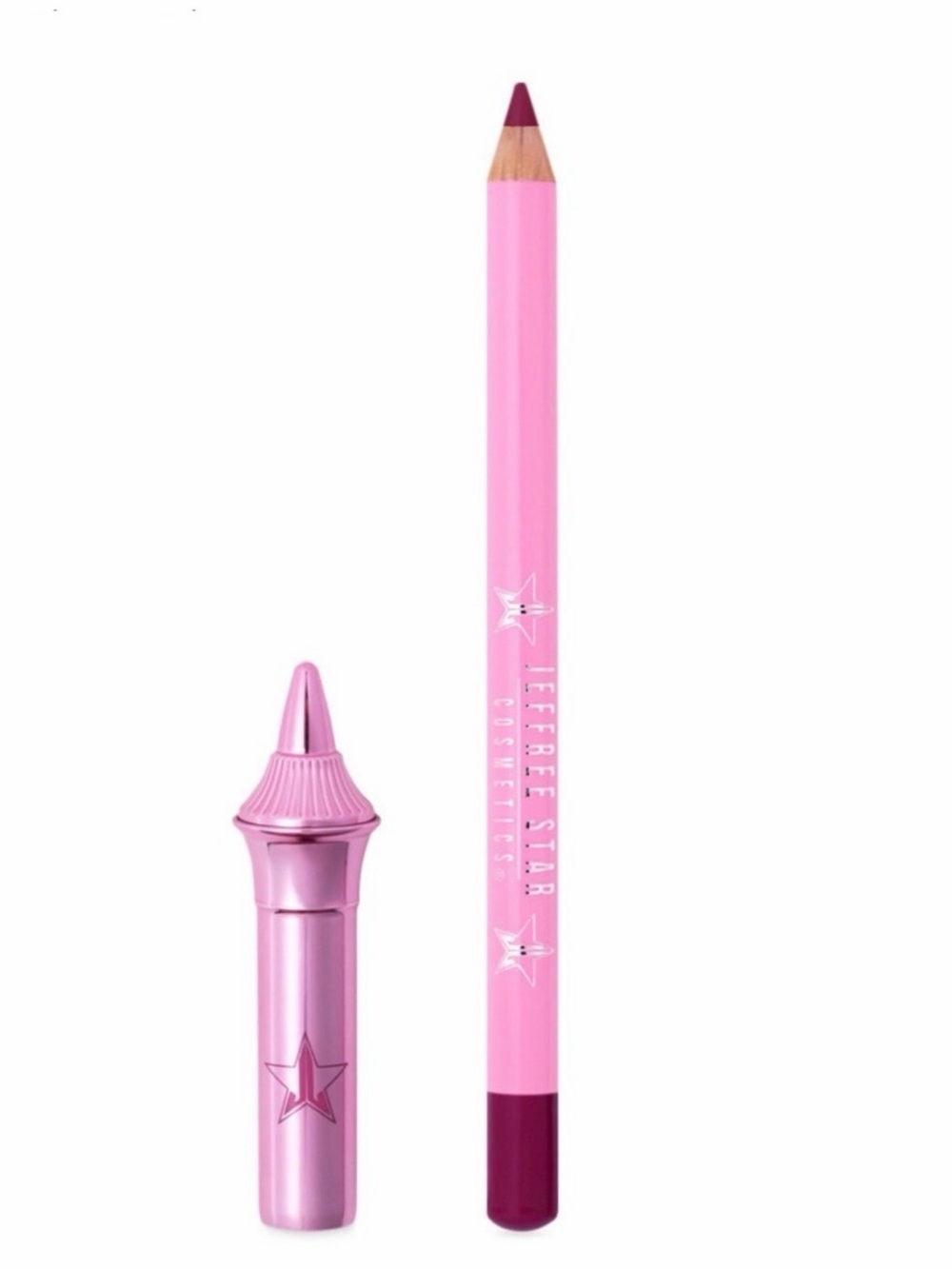 Jeffree Star Velour Heartbreaker Fuchsia Pink Lip liner, NEW Satin Full Size NIB